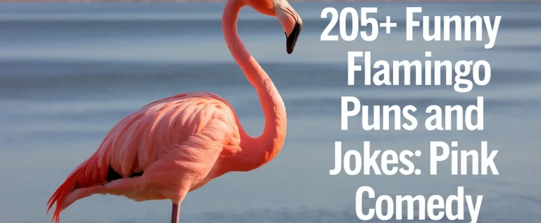205+ Funny Flamingo Puns and Jokes: Pink Comedy