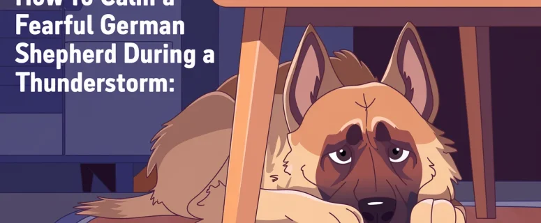 How to Calm a Fearful German Shepherd During a Thunderstorm: A Comprehensive Guide How to Calm a Fearful German Shepherd During a Thunderstorm: A Comprehensive Guide
