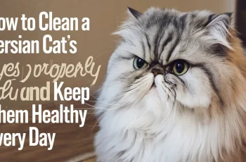 How to Clean a Persian Cat’s Eyes Properly and Keep Them Healthy Every Day